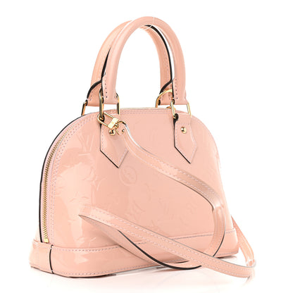 Louis Vuitton Vernis Alma BB Rose Ballerine 3 of 9