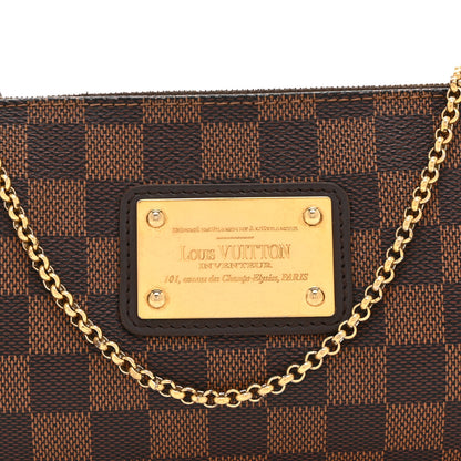 Louis Vuitton Damier Ebene Eva Clutch 8 of 10