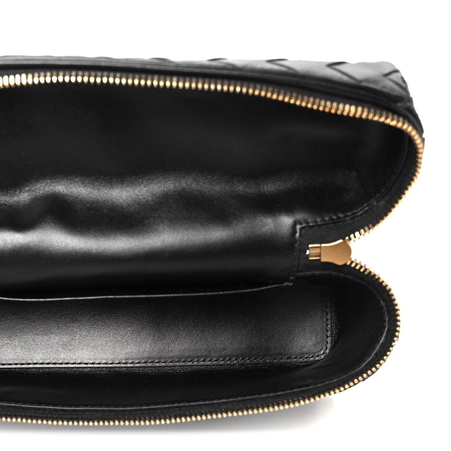 Calfskin Intrecciato Bang Bang Vanity Case Black