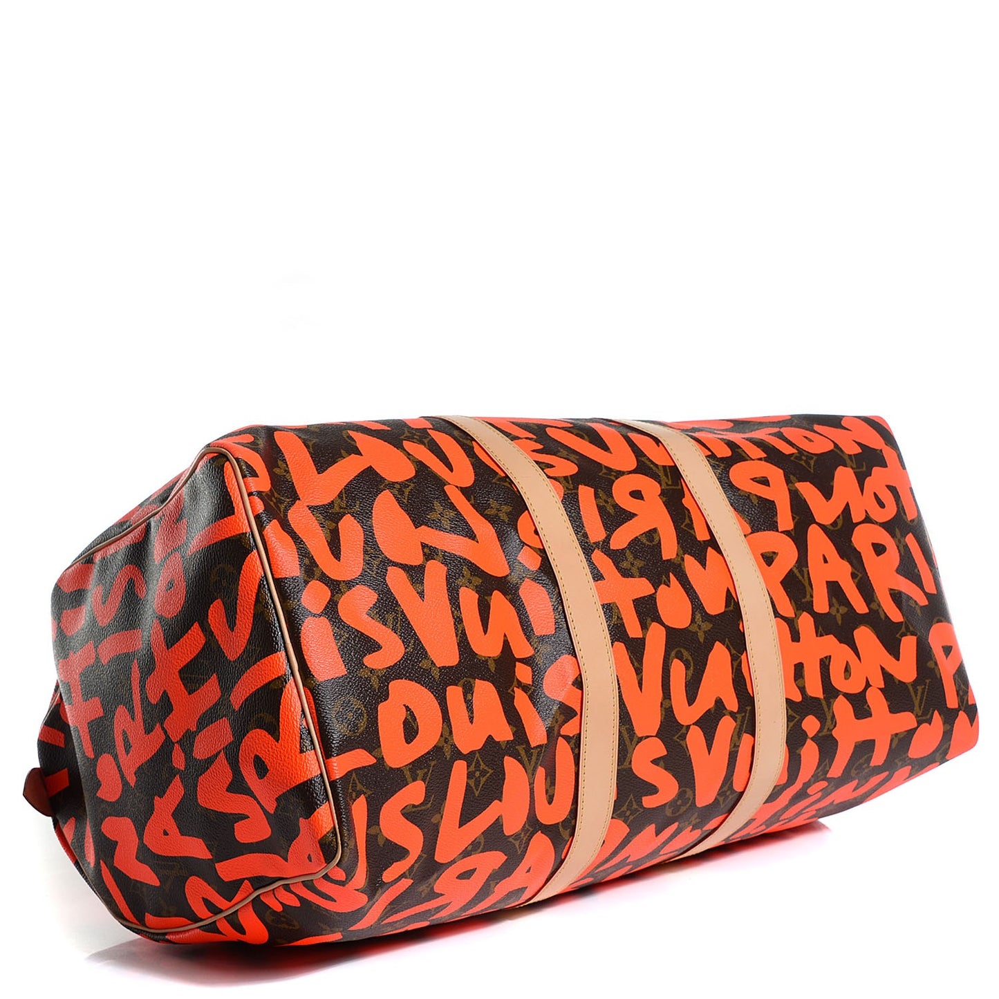 Monogram Graffiti Keepall 50 Orange