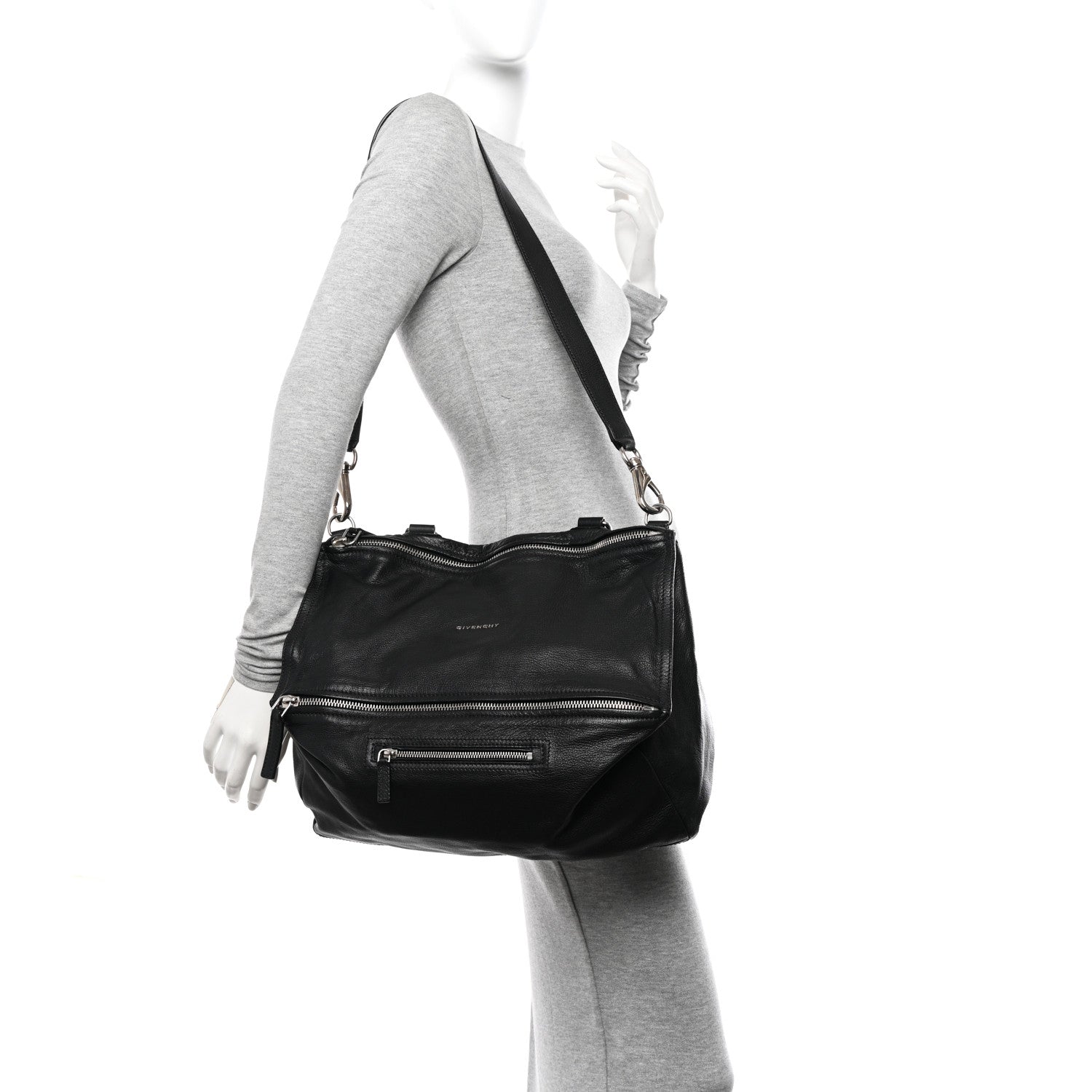 Givenchy Sugar Goatskin Large Pandora Black 2 of 12