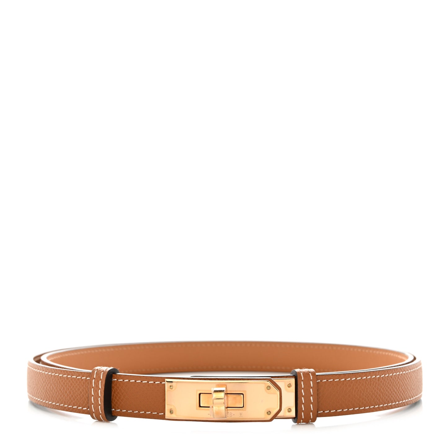 Epsom Kelly Belt Gold