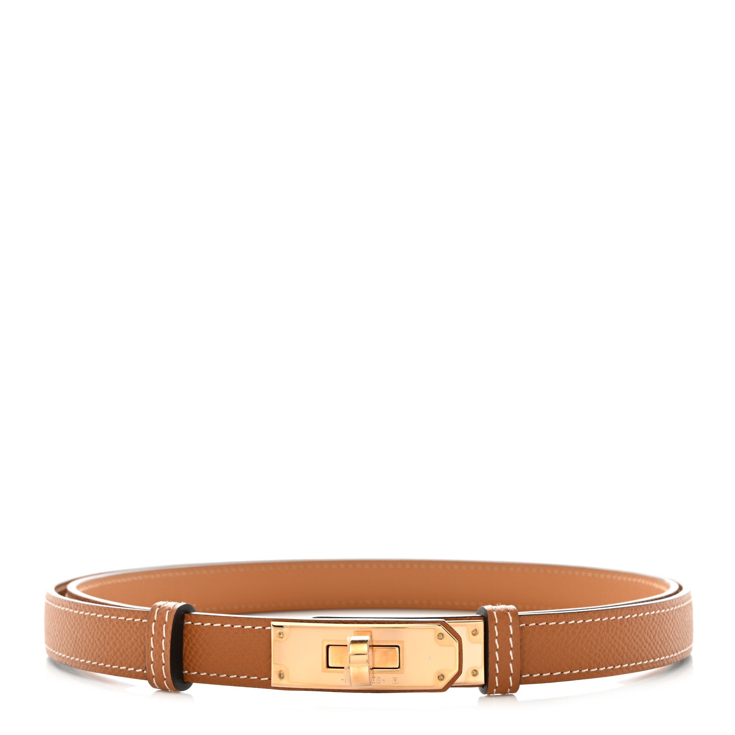Hermes Epsom Kelly Belt Gold 1 of 4