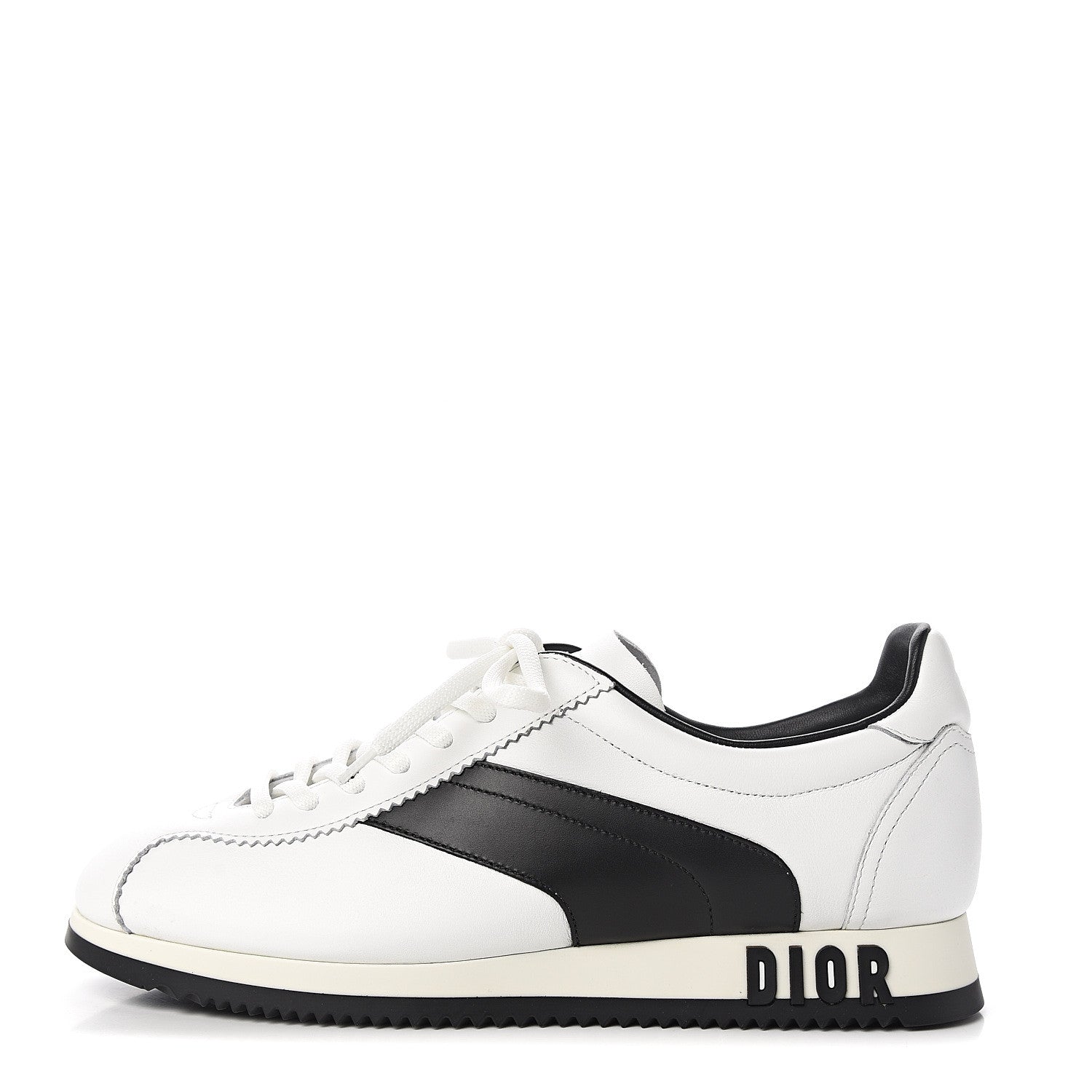 Christian Dior Calfskin Mix Diorun Sneakers 36 Optic White 1 of 10
