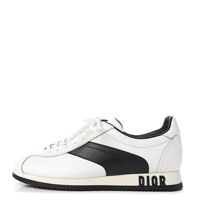 Christian Dior Calfskin Mix Diorun Sneakers 36 Optic White 1 of 10