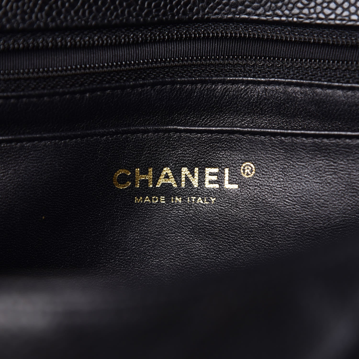 Chanel Caviar Quilted Jumbo Single Flap Black 6 of 9