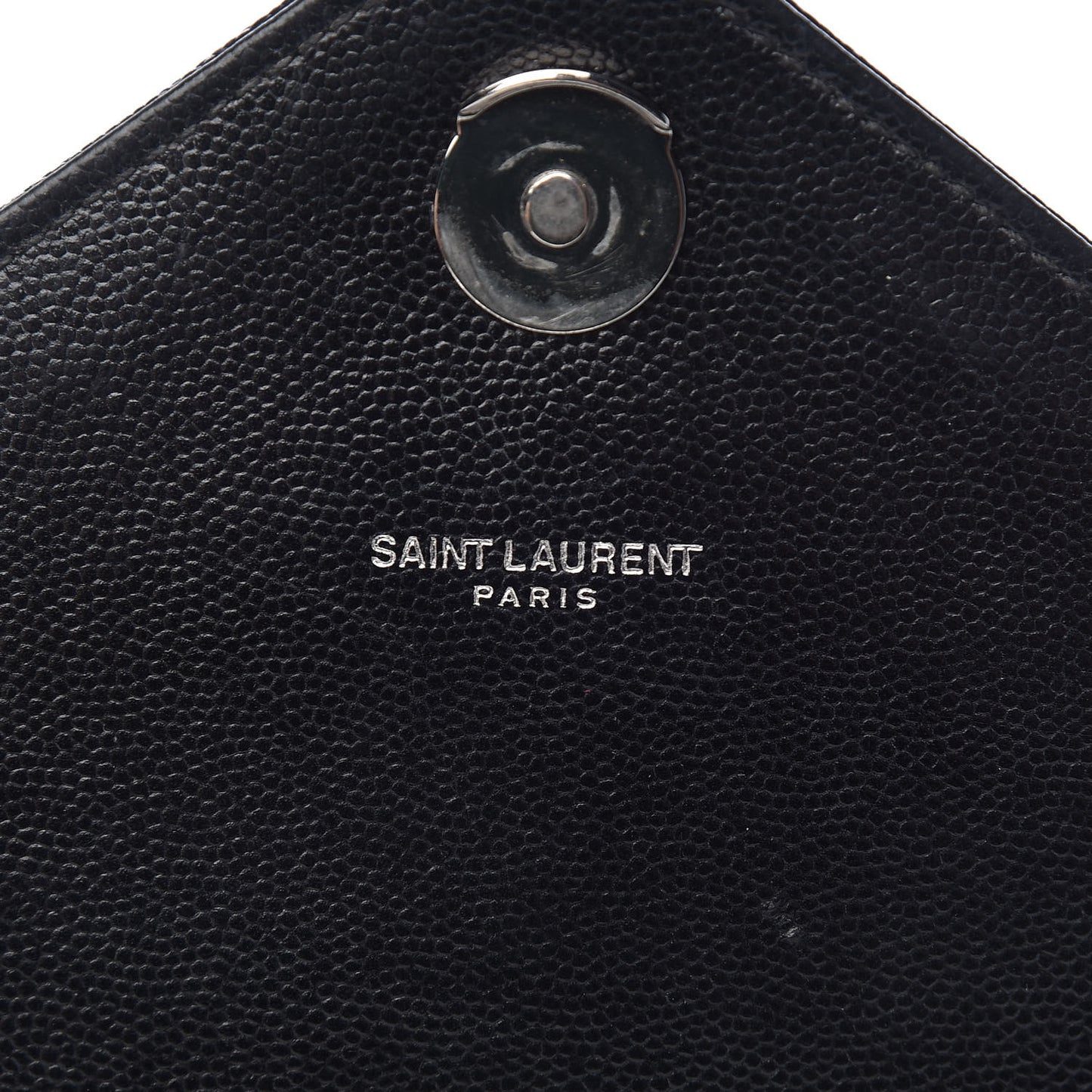 Grain De Poudre Large Tri-Quilt Monogram Satchel Black