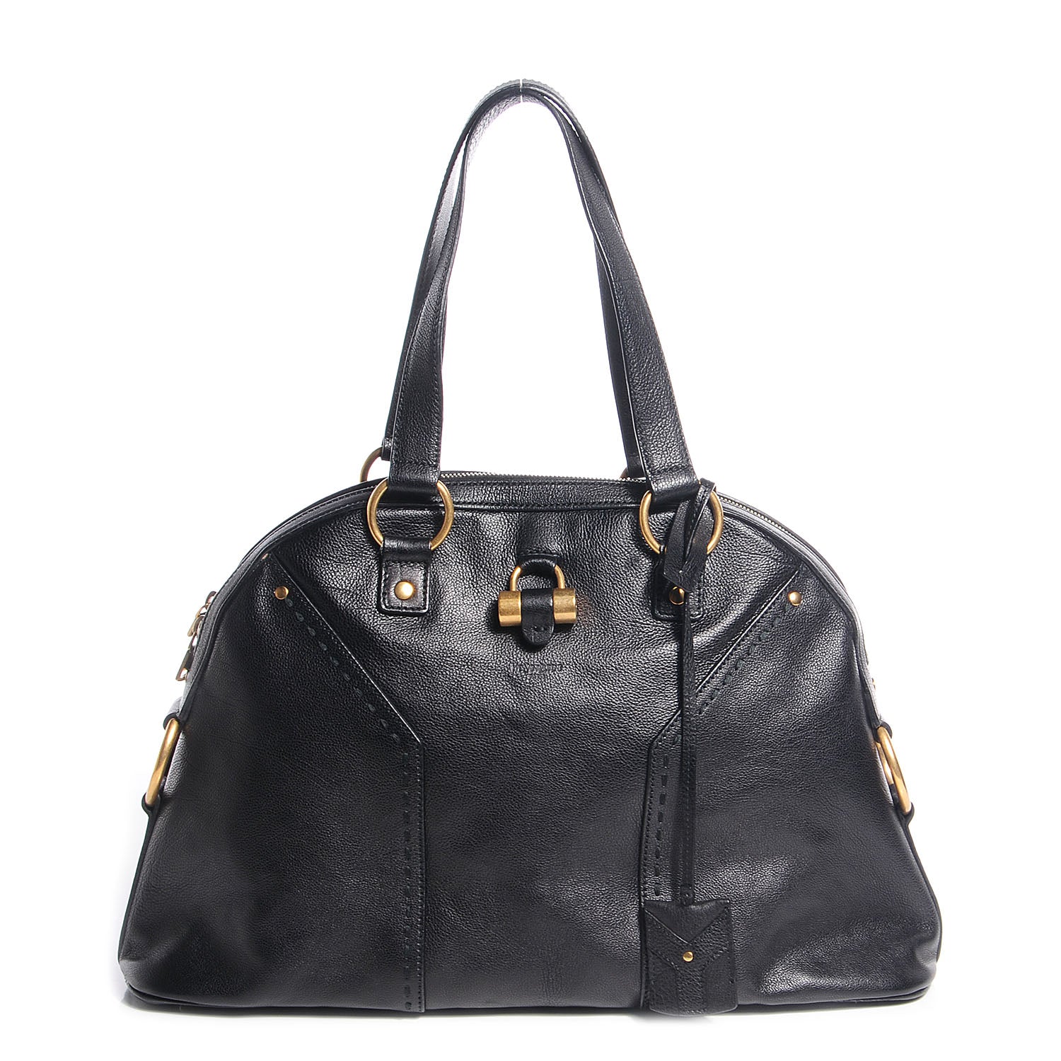 Saint Laurent Calfskin Large Muse Black 1 of 10