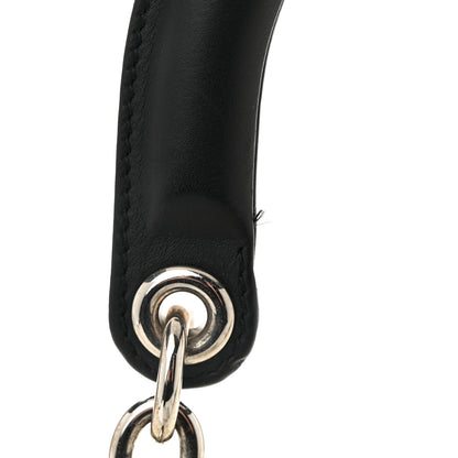 Christian Dior Smooth Calfskin Bi-Color Medium Be Dior Flap White Black 10 of 12