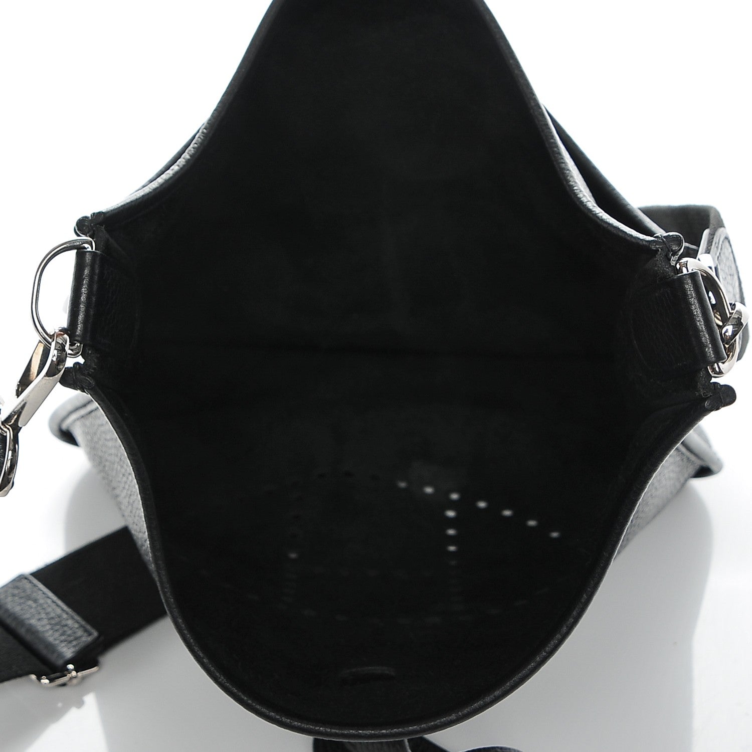 Hermes Taurillon Clemence Evelyne III PM Black 5 of 10