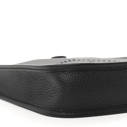 Hermes Taurillon Clemence Evelyne TPM Black 9 of 11