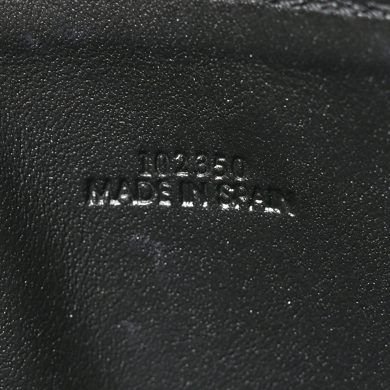 Loewe Soft Grained Calfskin Coin Card Holder Black 7 of 9
