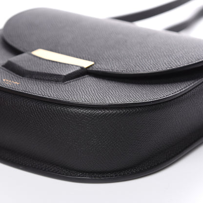 Celine Grained Calfskin Small Trotteur Black 9 of 12