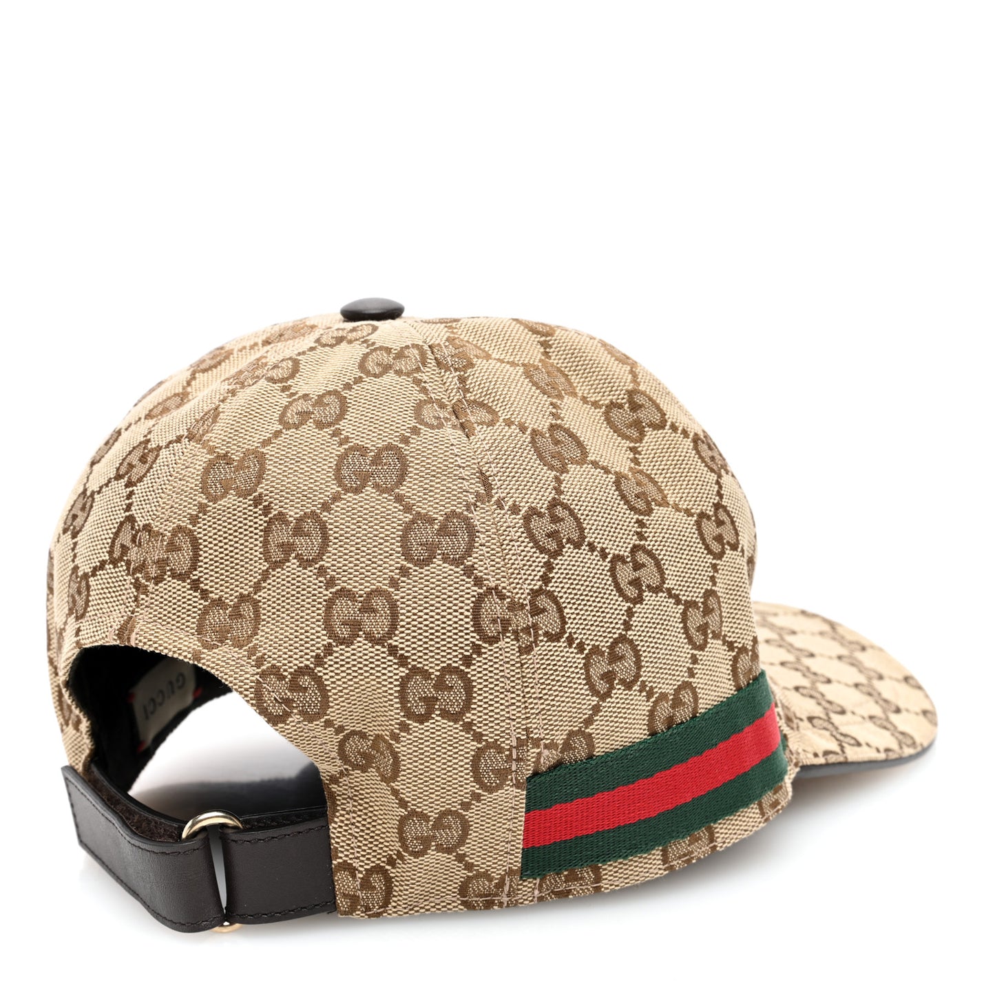 Monogram Web Baseball Hat L Beige Cocoa