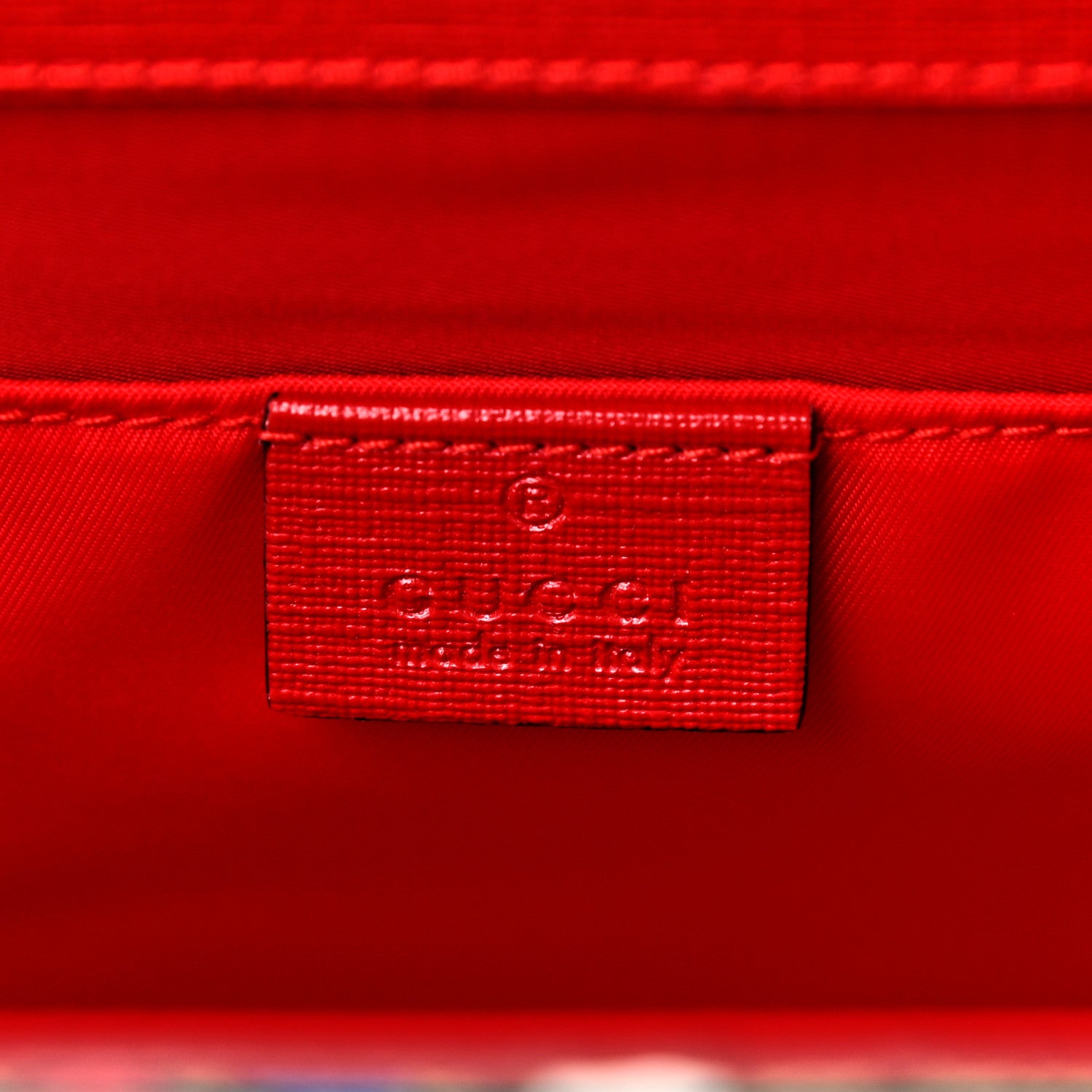 Gucci GG Supreme Monogram Ducks Childrens Backpack Red 6 of 9