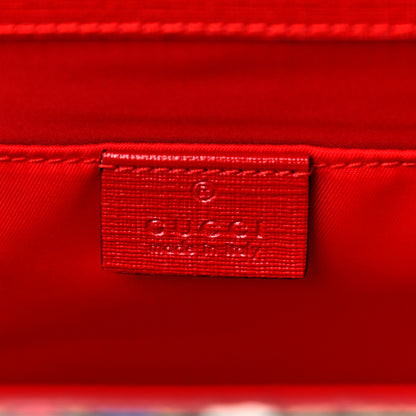 Gucci GG Supreme Monogram Ducks Childrens Backpack Red 6 of 9