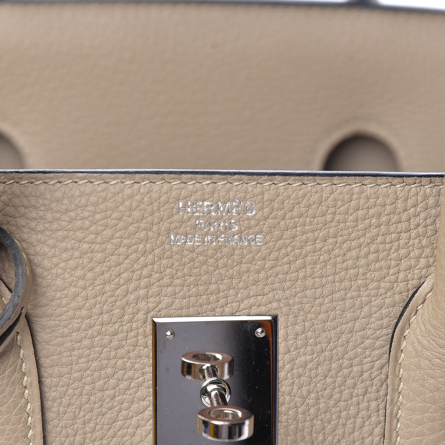 Hermes Togo Birkin 35 Gris Tourterelle 6 of 14