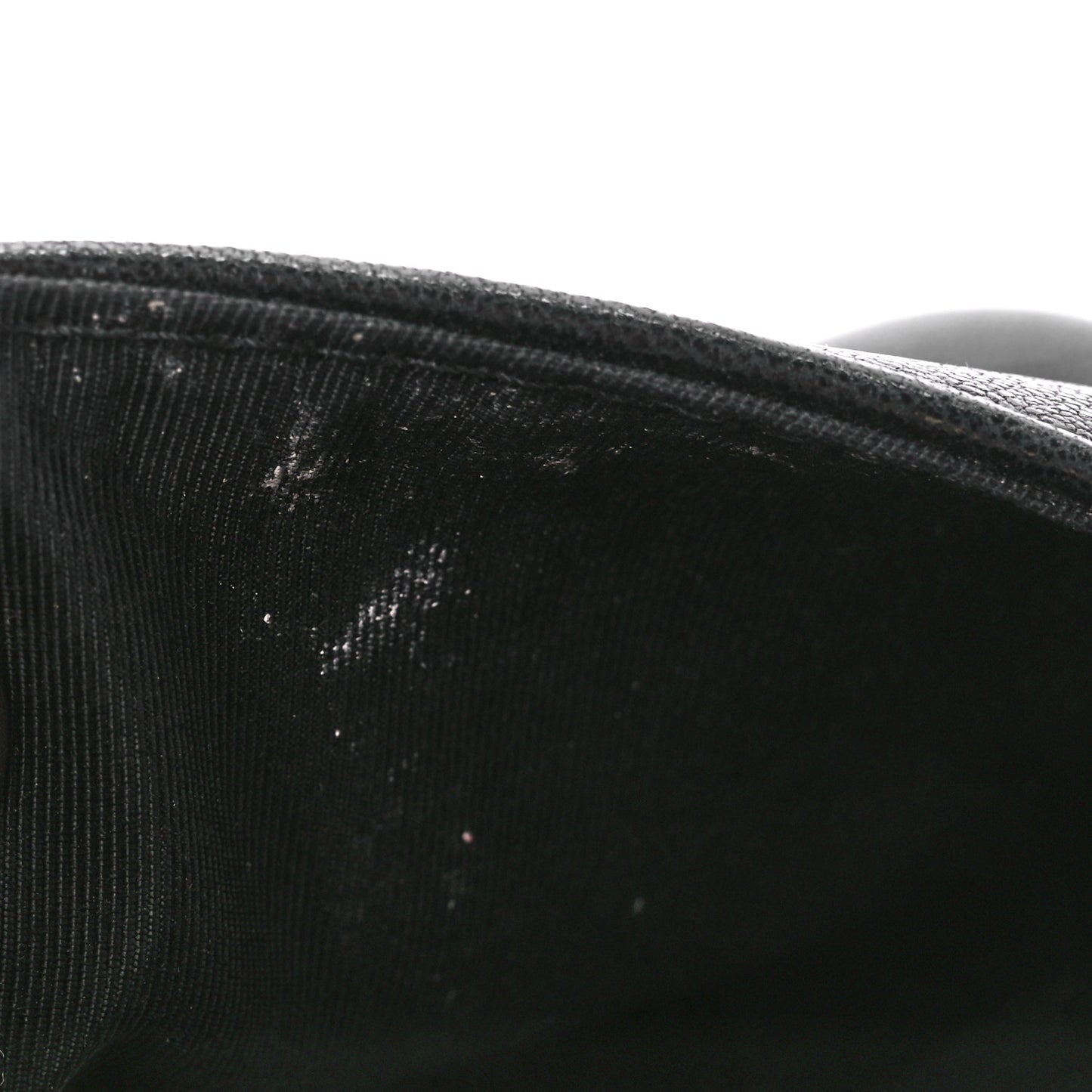 Goatskin Quilted Coco Curve Flap Messenger Flap Black