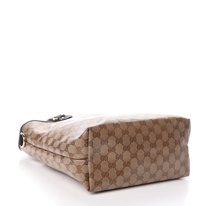 Gucci Crystal Monogram Joy Tote Dark Brown 4 of 10