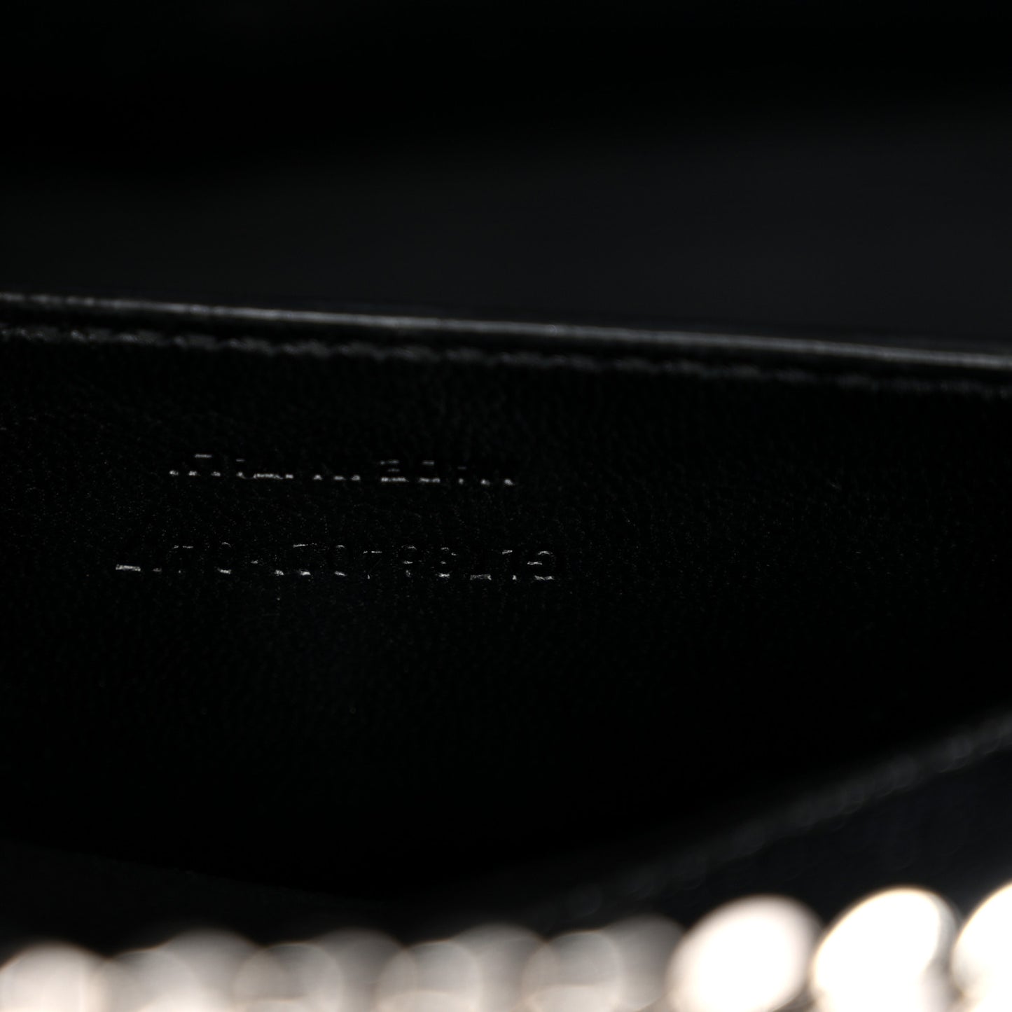 Grain De Poudre Medium Classic Monogram Kate Satchel Black