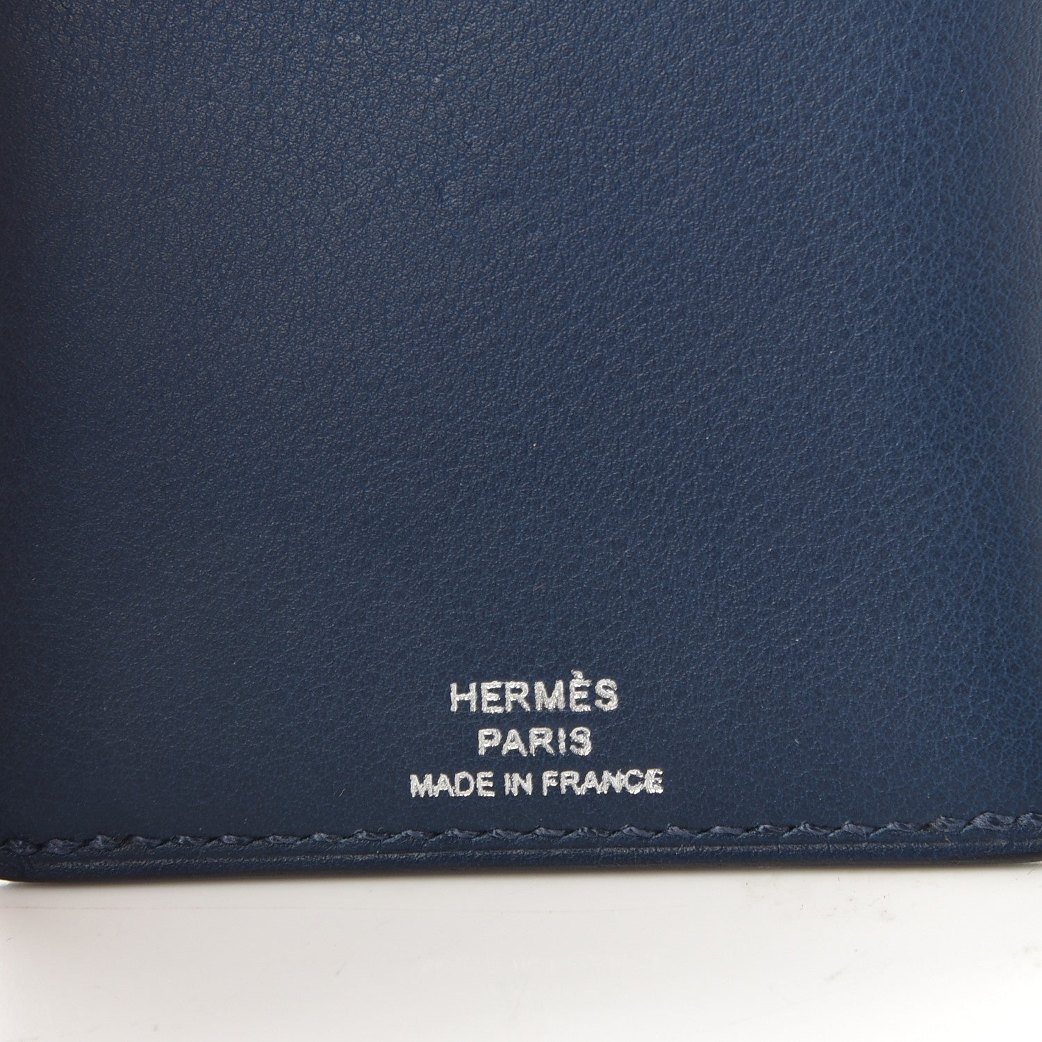 Hermes Swift Citadelle 4CC Card Holder Bleu Indigo 759500