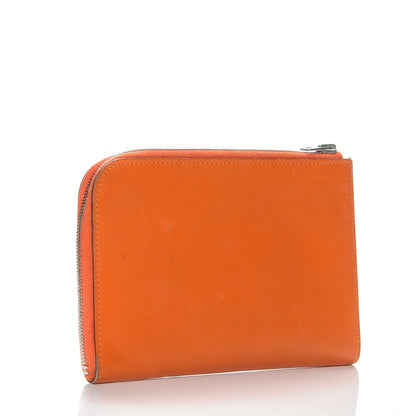 Hermes Chamonix Remix Duo Wallet Orange 3 of 11