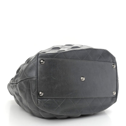 Chanel Calfskin Sloane Square Tote Grey 4 of 12