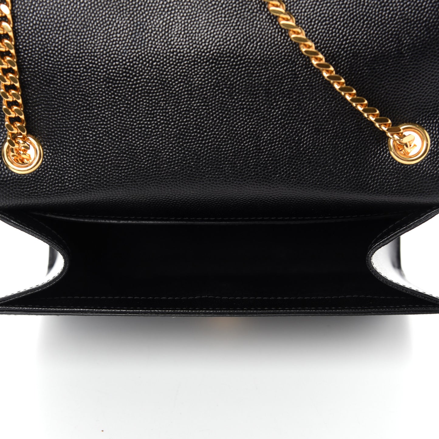 Grain De Poudre Small Monogram Kate Satchel Black