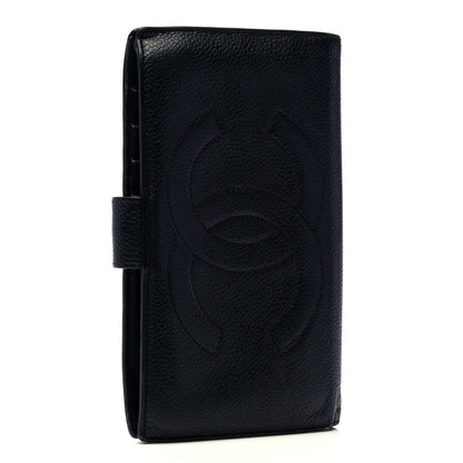 Chanel Caviar Timeless CC French Wallet Black 2 of 6