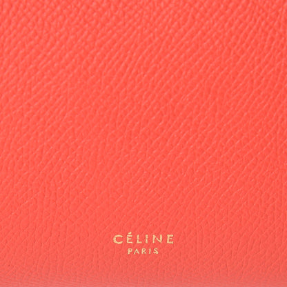 Celine Grained Calfskin Mini Belt Bag Vermillion 7 of 11