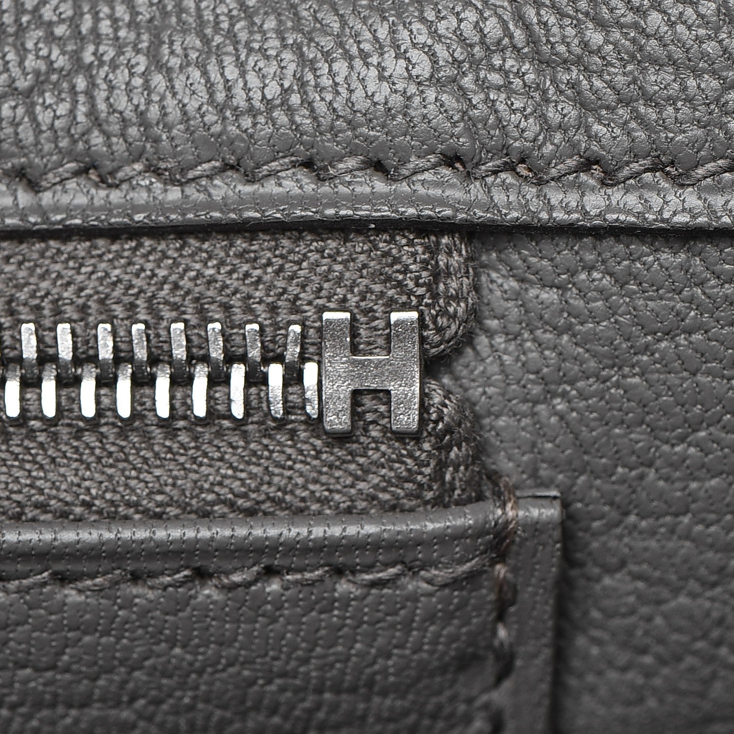Hermes Togo Birkin 25 Etain 13 of 31