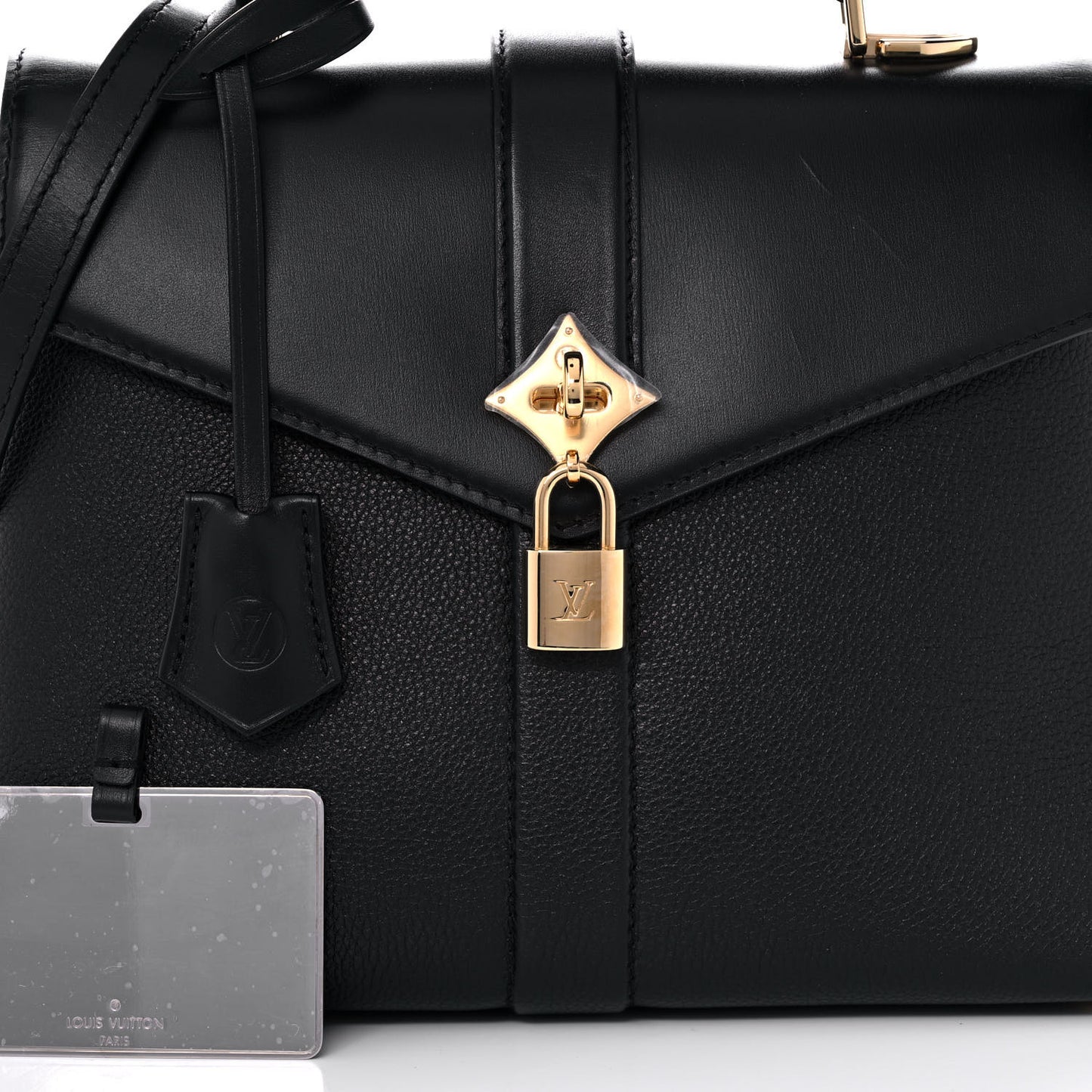 Grained Smooth Calfskin Rose Des Vents PM Black