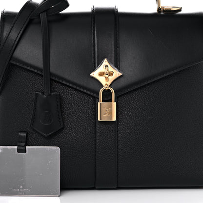 Louis Vuitton Grained Smooth Calfskin Rose Des Vents PM Black 8 of 12