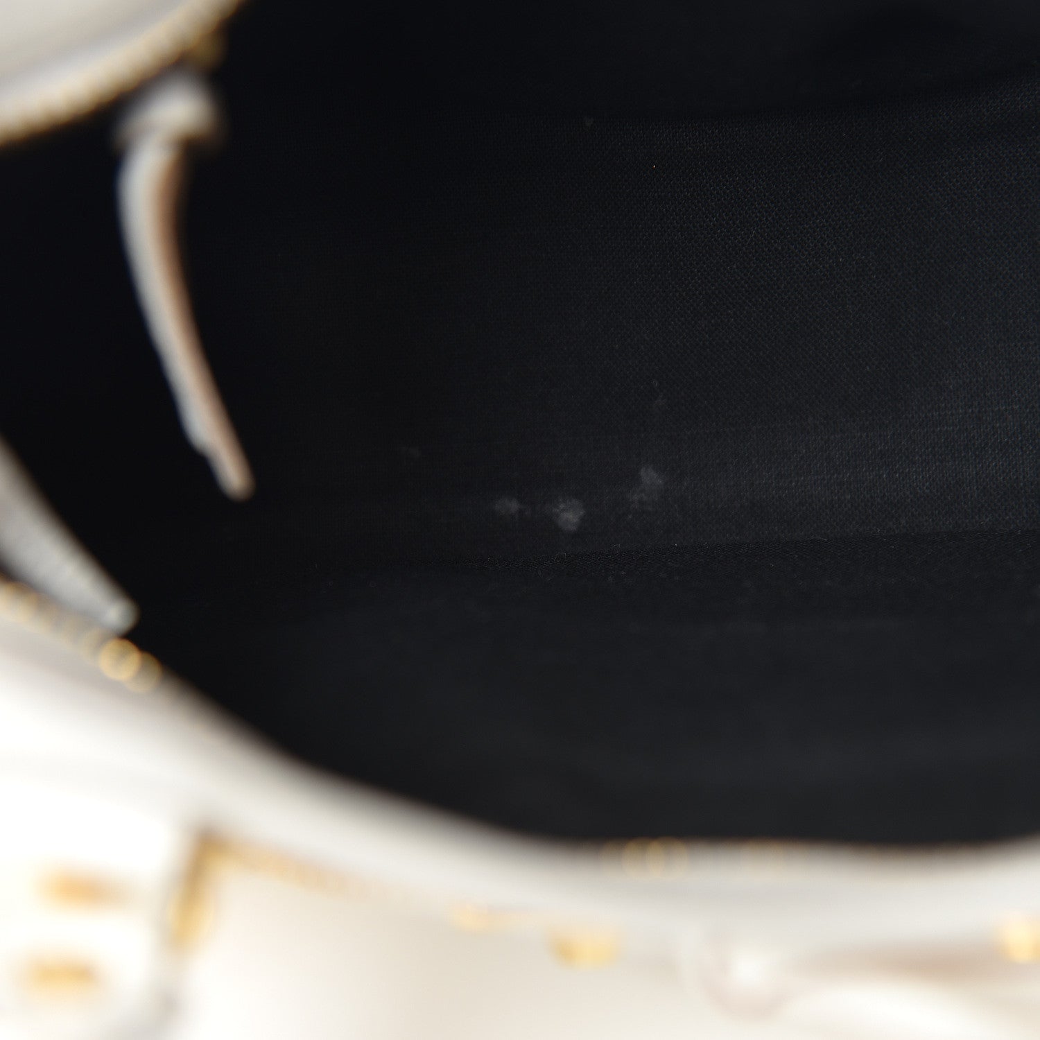 Balenciaga Chevre Gold Metallic Edge Hardware Mini City White 10 of 10