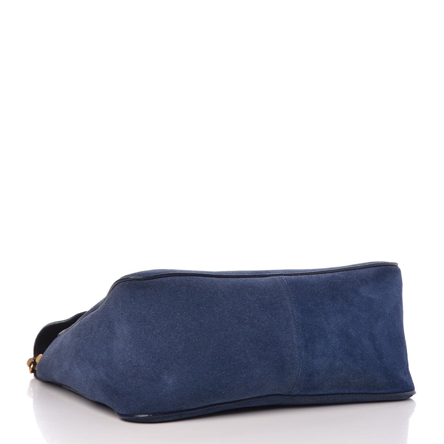 Suede Medium Gourmette Ocean Blue