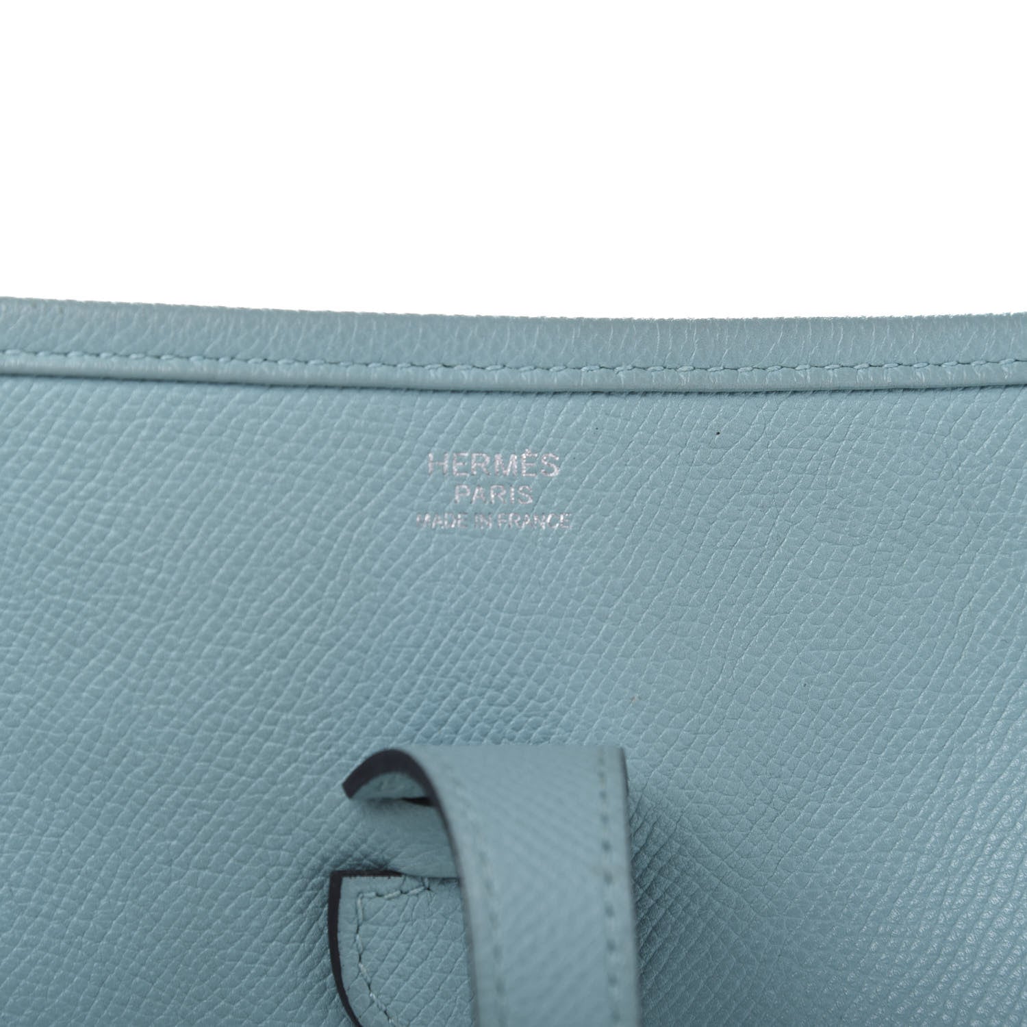 Hermes Epsom Evelyne III PM Bleu Atoll 10 of 14