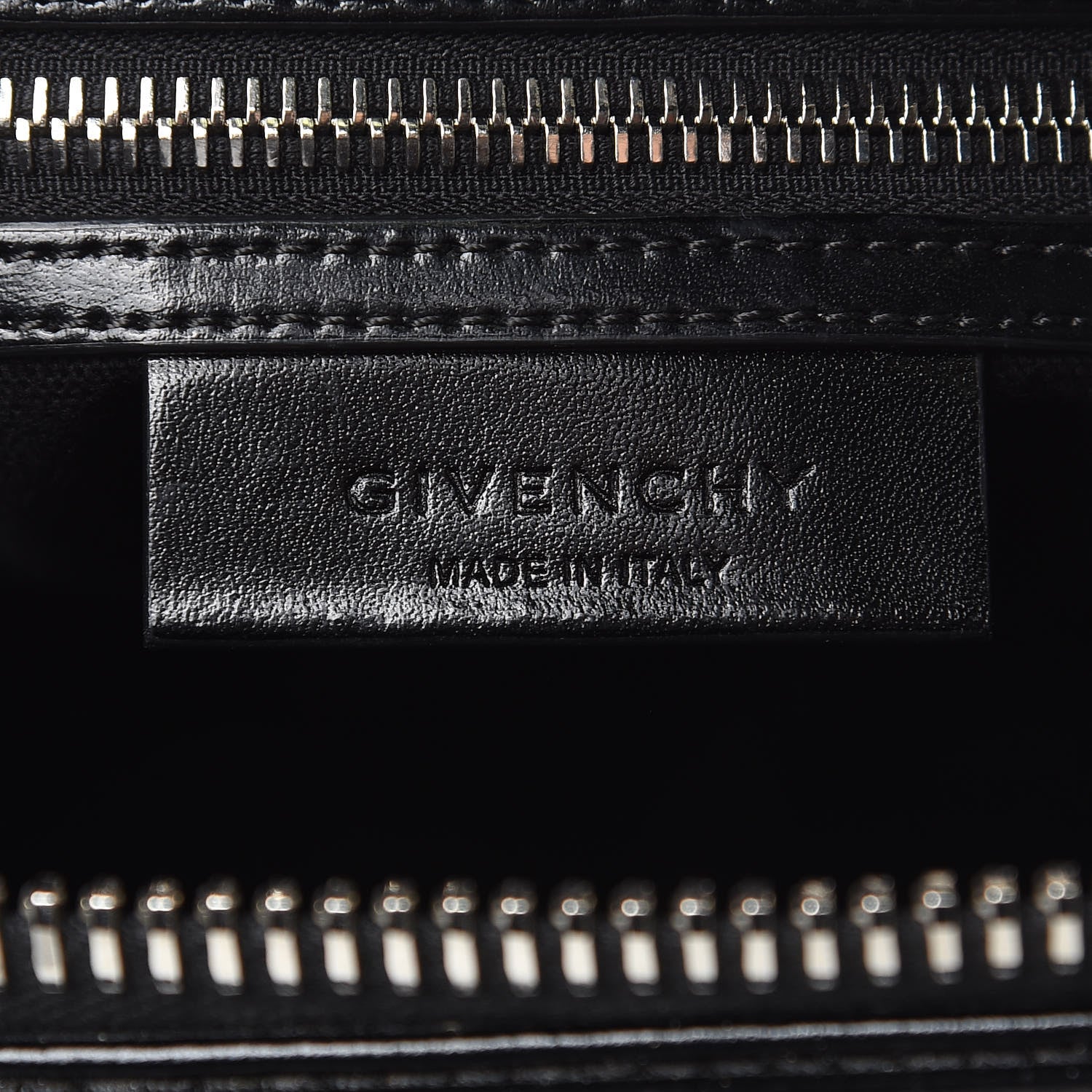 Givenchy Shiny Lord Calfskin Small Antigona Black 6 of 16