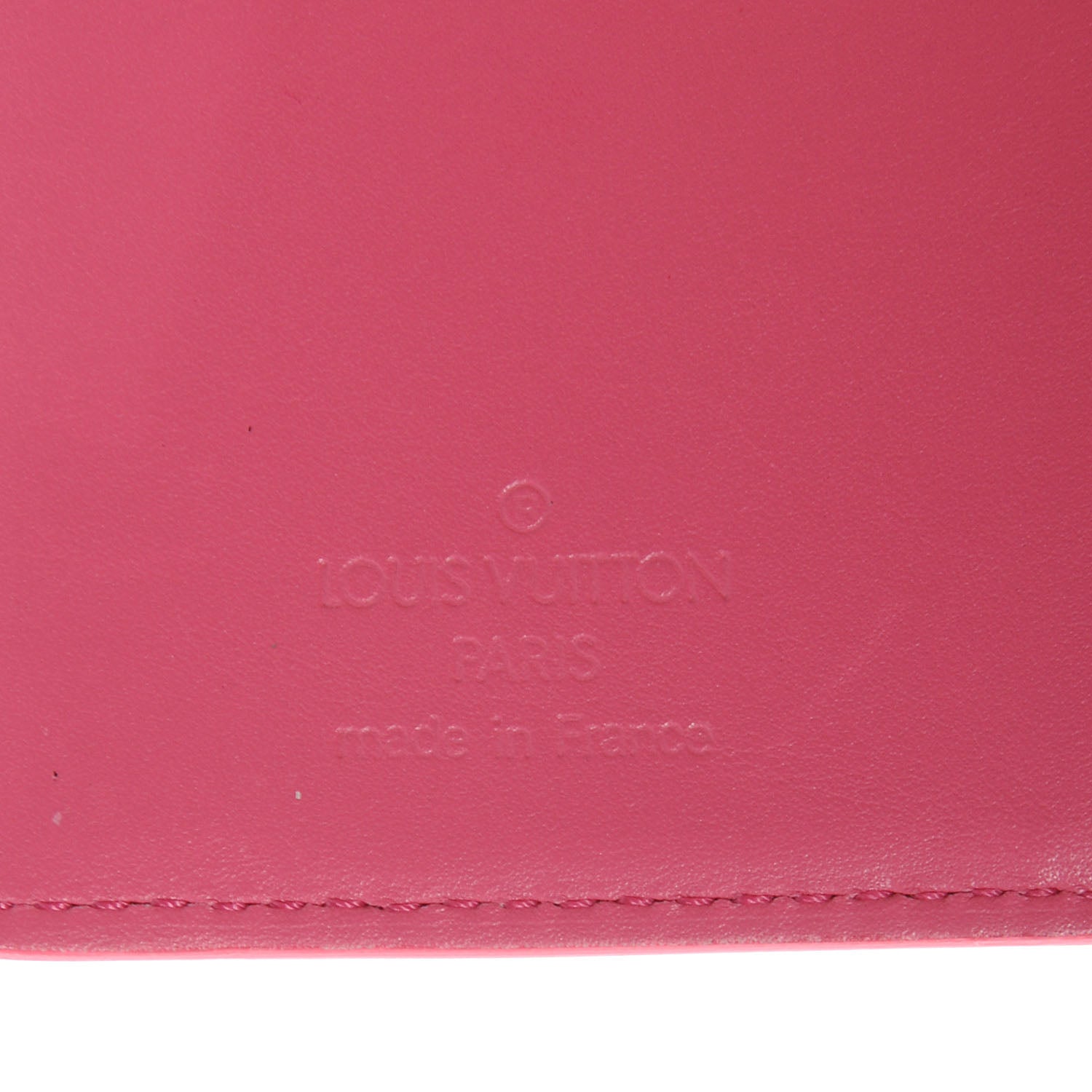 Louis Vuitton Vernis Mini Agenda Cover Framboise 7 of 8