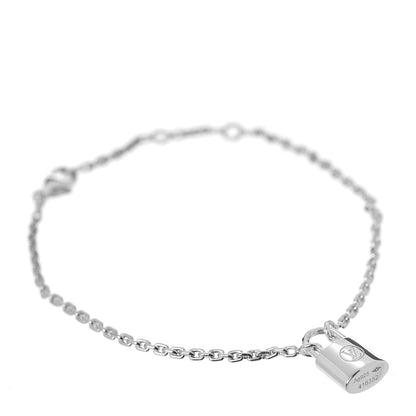 Louis Vuitton Sterling Silver Lockit Bracelet 1 of 5
