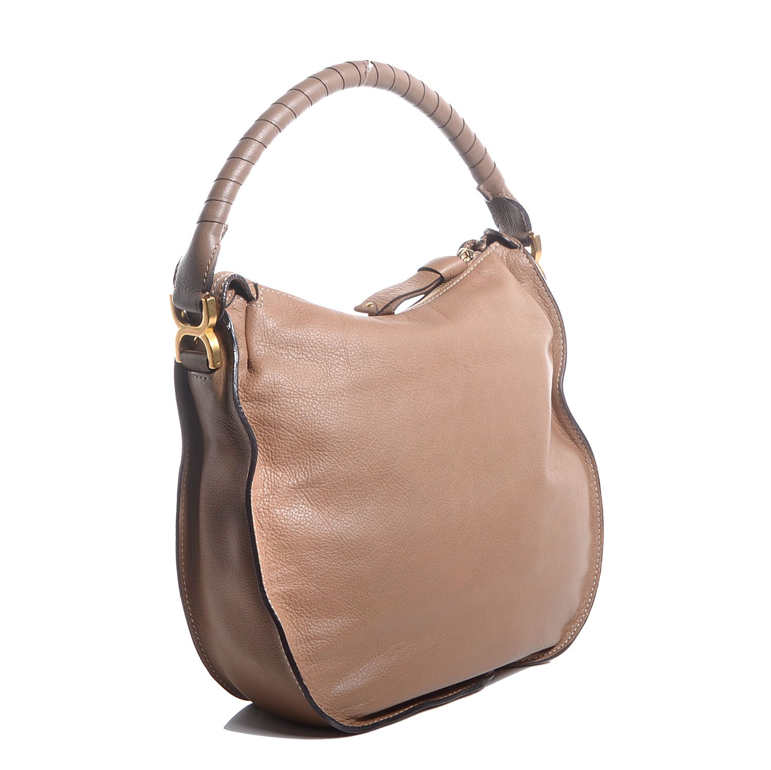 Chloe Calfskin Medium Marcie Hobo Nut 4 of 11