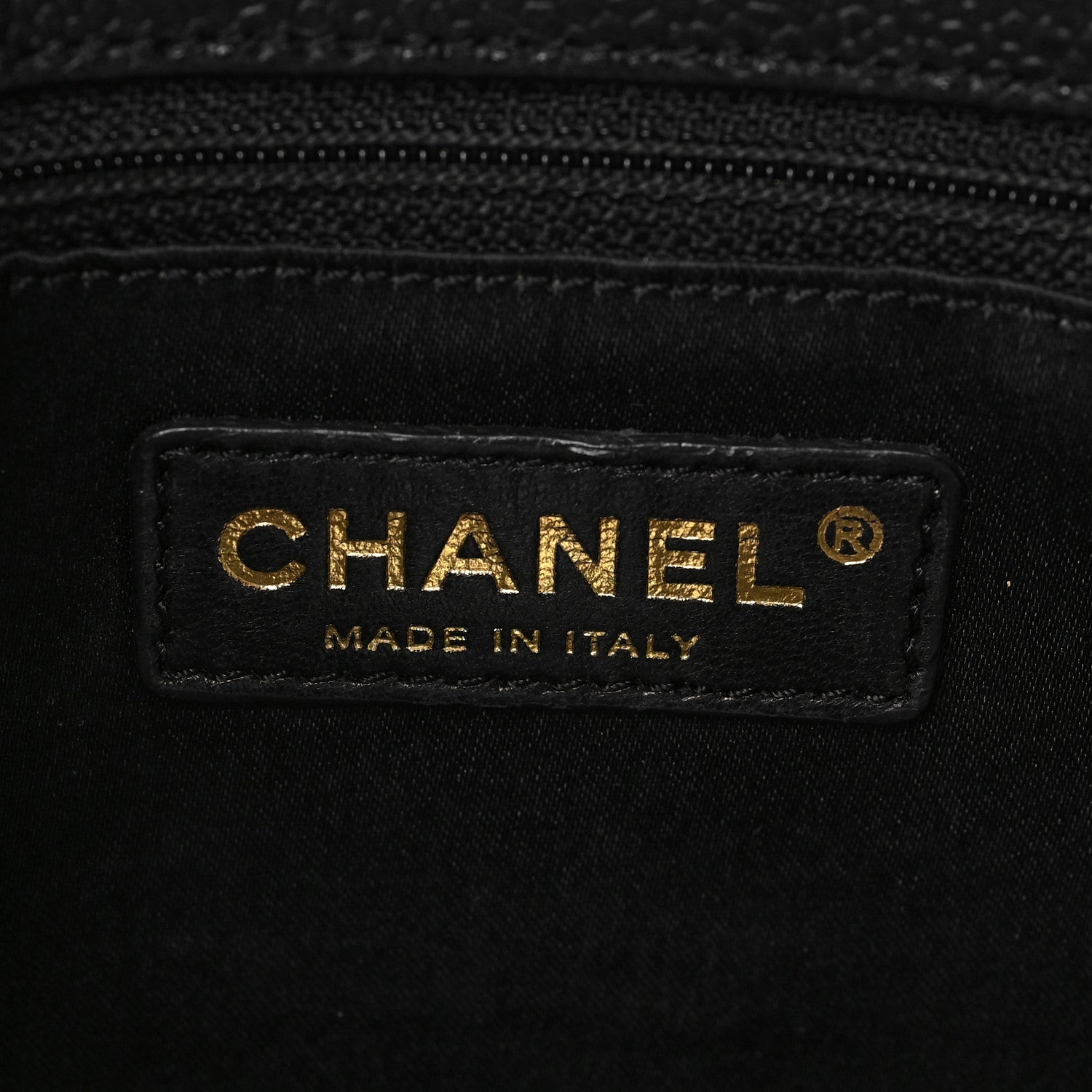 Chanel Caviar Quilted Grand Shopping Tote GST Black 6 of 7