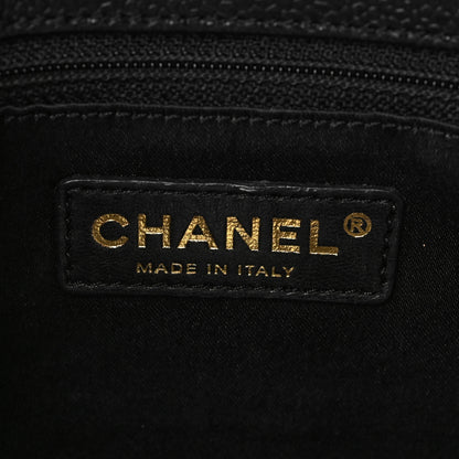 Chanel Caviar Quilted Grand Shopping Tote GST Black 6 of 7