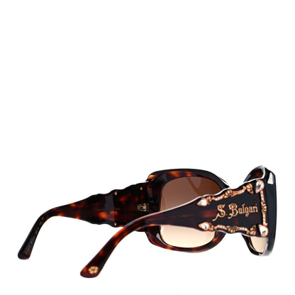 Bulgari Crystal Sunglasses 8048-B Brown 3 of 8