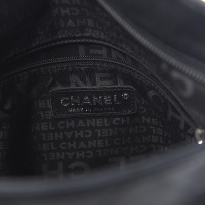 Chanel Lambskin Stitched Medium Ultimate Soft Tote Black 6 of 11