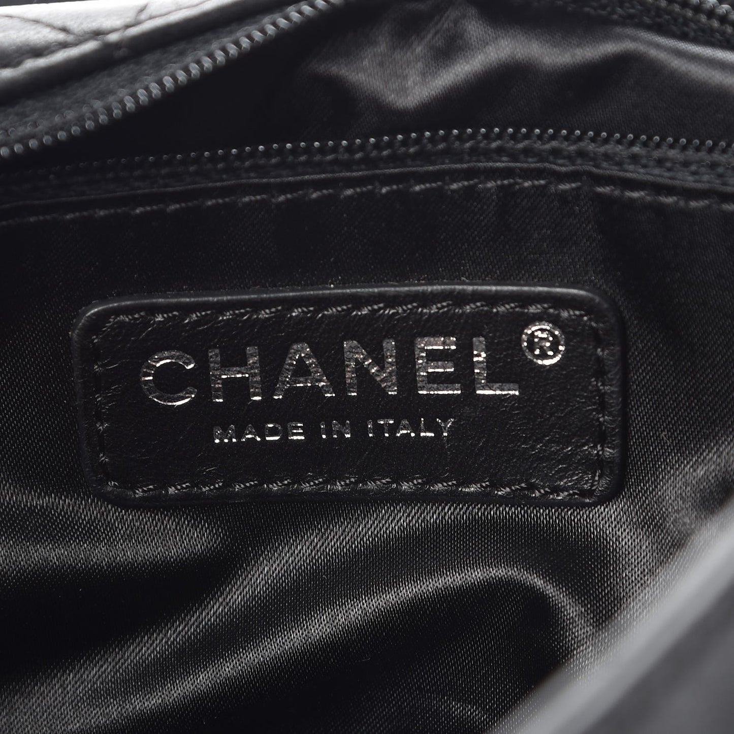 Lambskin Medium Soft and Chain Flap Black