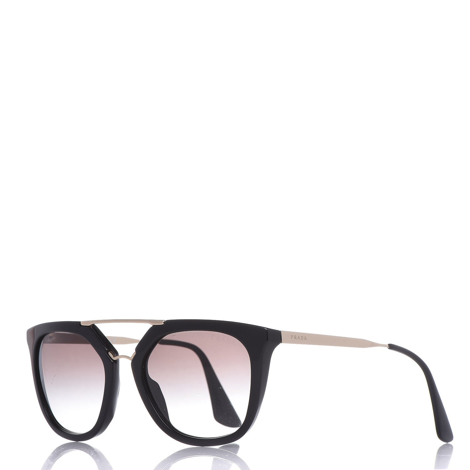 Prada Catwalk Sunglasses SPR 13Q Black 1 of 7