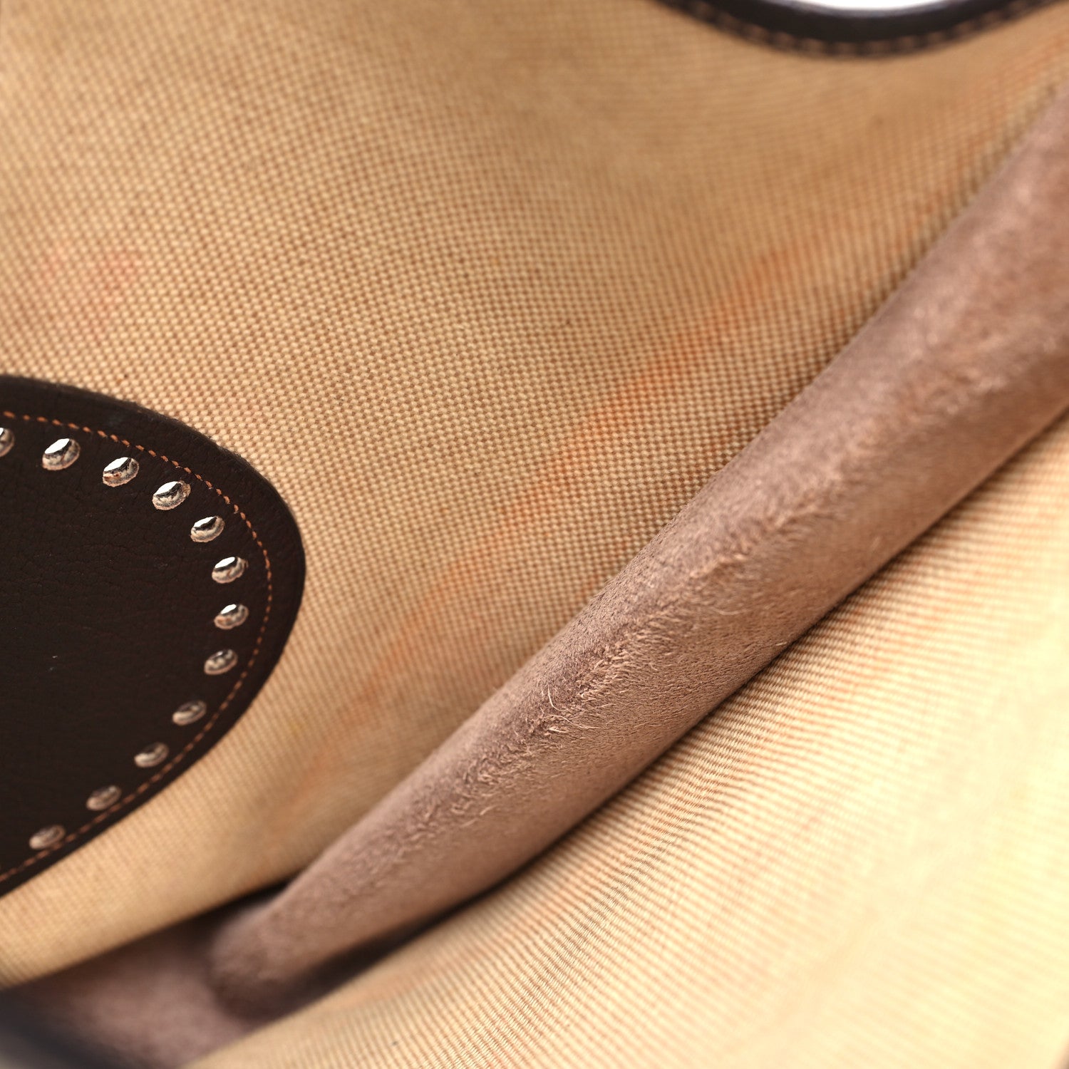 Hermes Toile Natural Barenia Evelyne GM Ebene 11 of 11