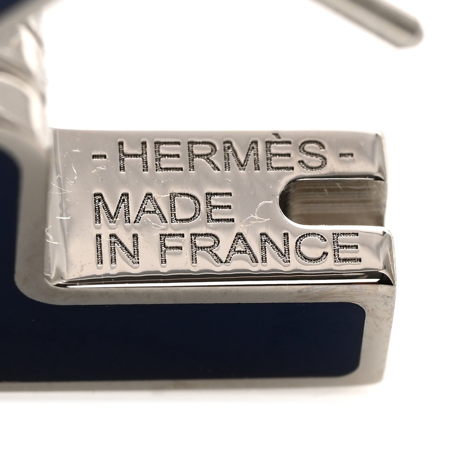 Hermes Palldiaum Habascule Single Eariring Bleu Saphir 3 of 5