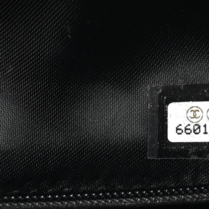 Chanel Lambskin Bekko Chain Large Shoulder Bag Black 8 of 11
