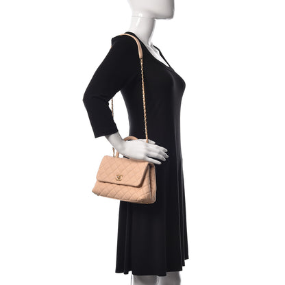 Chanel Caviar Quilted Mini Coco Handle Flap Beige 2 of 11